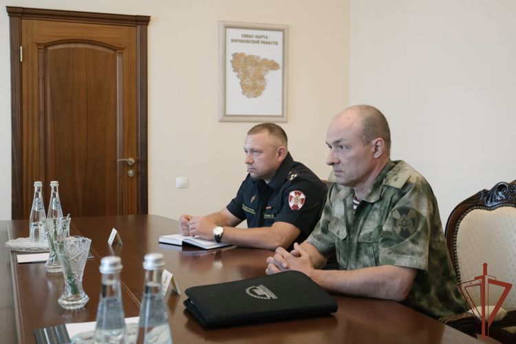 В Воронеже представлен новый руководитель областного управления Росгвардии