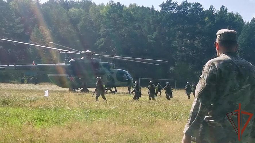 Спецназ Росгвардии принял участие в межведомственной тренировке в Томской области