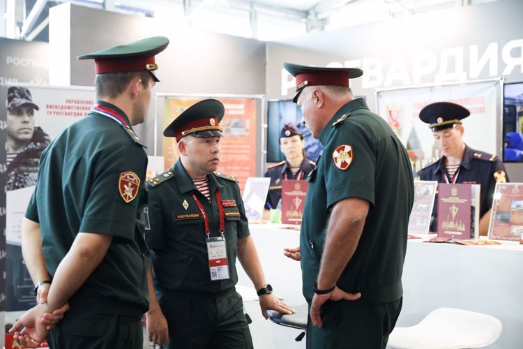 Росгвардия участвует в работе международного военно-технического форума «Армия -2022»