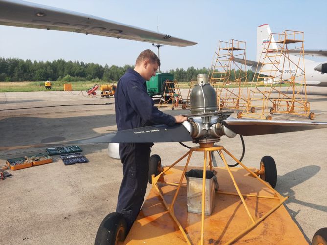 Авиаторы Росгвардии отмечают День Воздушного флота Российской Федерации
