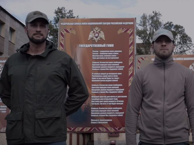 При содействии Росгвардии снят музыкальный клип в поддержку участников специальной военной операции