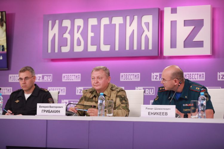 Официальный представитель Росгвардии принял участие в пресс-конференции по вопросам обеспечения безопасности образовательных учреждений