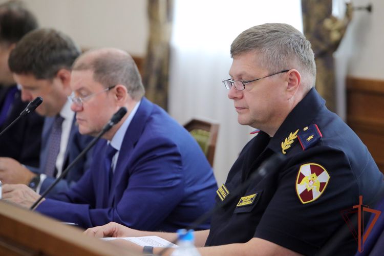 Росгвардия приняла участие в заседании антитеррористической комиссии в Ростове-на-Дону