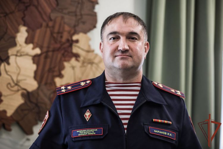 Личному составу Управления Росгвардии по Липецкой области представили нового руководителя