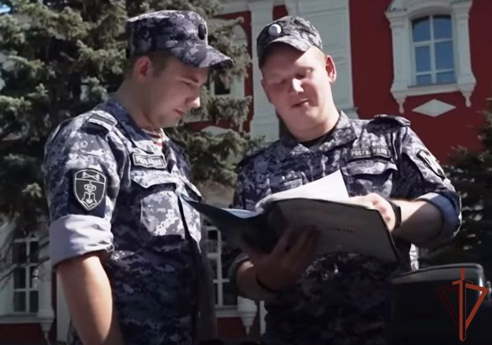 Росгвардейцы из Нижнего Новгорода рассказали об одном из эпизодов своей службы для телеканала ТВ-3 (видео)