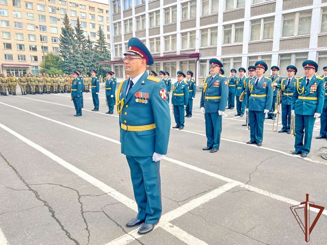  Смотр-конкурс военных оркестров Северо-Западного округа Росгвардии прошел в Санкт-Петербурге (видео)
