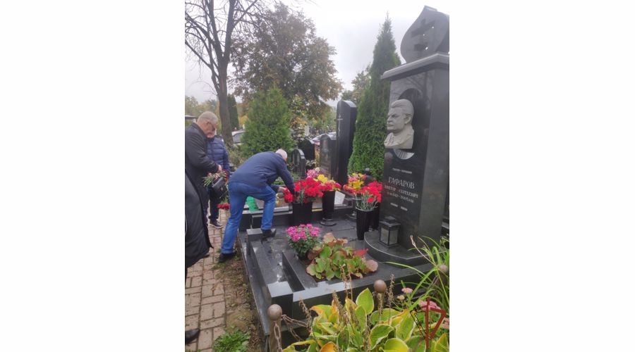 Ветераны войск правопорядка почтили память генерал-полковника Виктора Гафарова