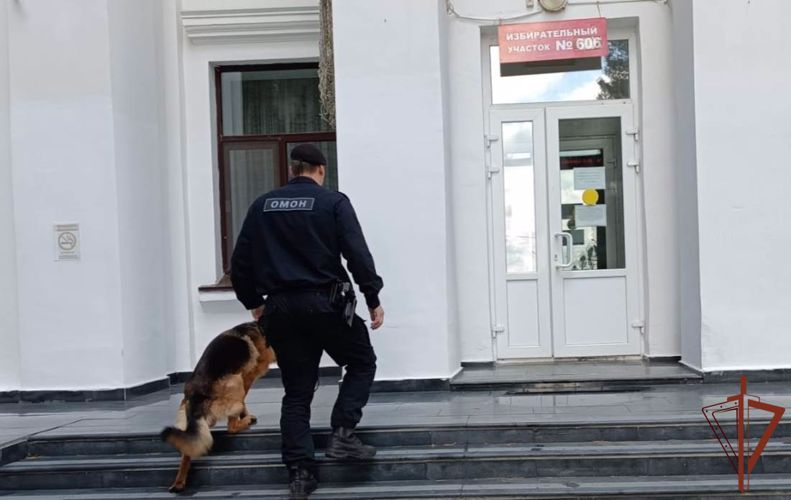 В Единый день голосования на Урале росгвардейцы приняли участие в охране общественного порядка 