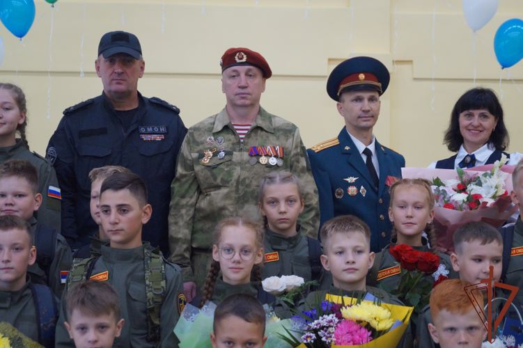В череповецкой школе № 29 открылся кадетский класс Росгвардии