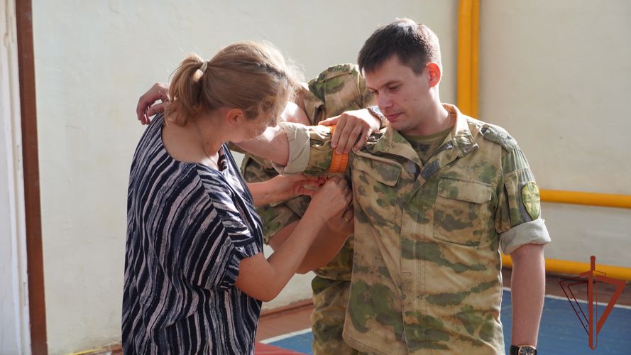 В Управлении Росгвардии по Владимирской области прошли занятия по оказанию первой помощи