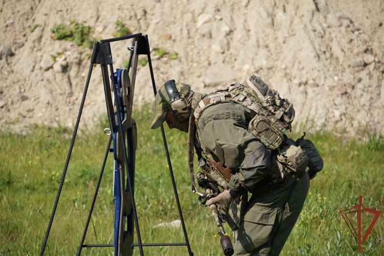  ОМОН Росгвардии тестирует новейшие анатомические мишени