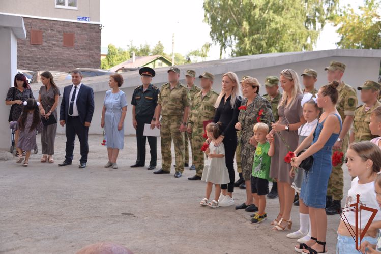 Память погибшего росгвардейца увековечена в Уфе