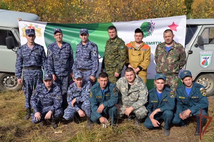 Росгвардейцы приняли участие в акции «Живи, лес» в Свердловской области (видео)