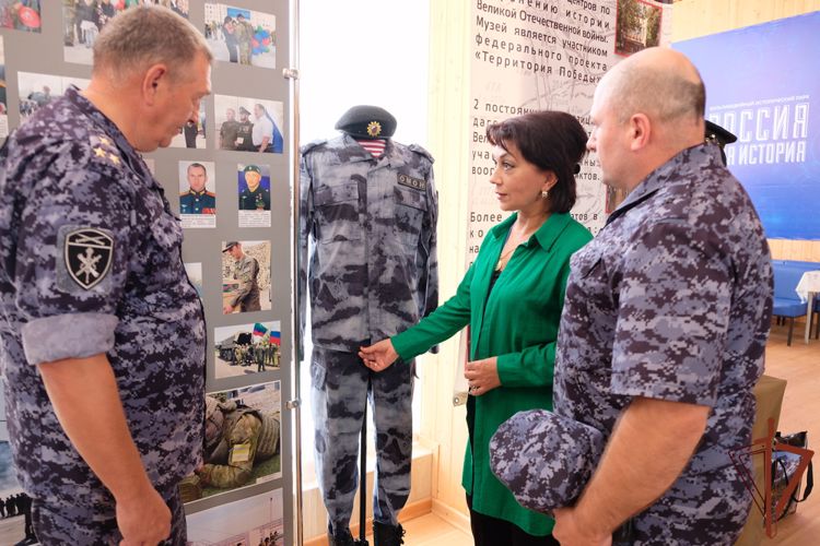 Росгвардия представила тематическую площадку на Международном молодежном форуме «Каспий – 2022»