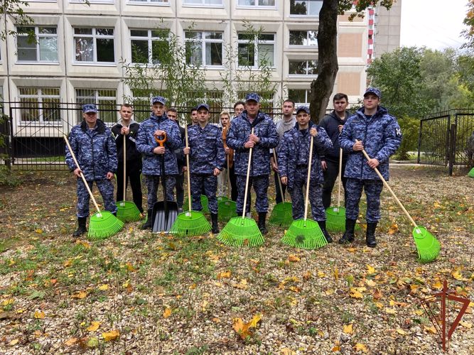 Сотрудники Центра специального назначения вневедомственной охраны Росгвардии присоединились к акции «Зеленая Россия»