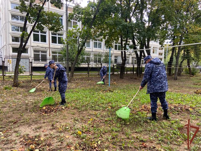 Сотрудники Центра специального назначения вневедомственной охраны Росгвардии присоединились к акции «Зеленая Россия»