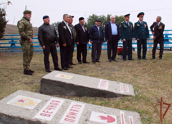 Представители Росгвардии приняли участие в патриотическом мероприятии в Чеченской Республике