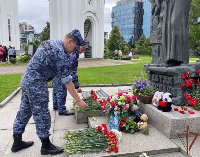 Росгвардейцы Северо-Западного округа приняли участие в мероприятиях, посвященных Дню солидарности в борьбе с терроризмом