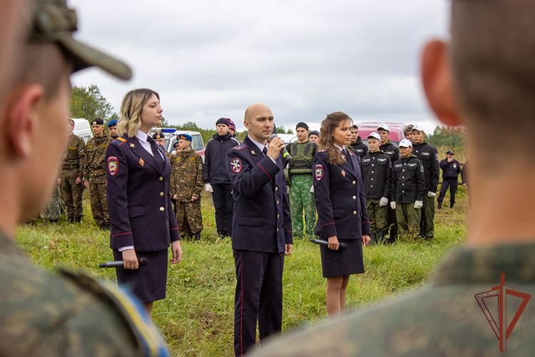 На Южном Урале росгвардейцы провели первые военно-патриотические игры для курсантов и студентов (видео)