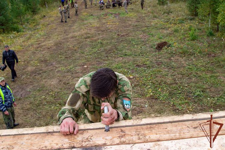 На Южном Урале росгвардейцы провели первые военно-патриотические игры для курсантов и студентов (видео)