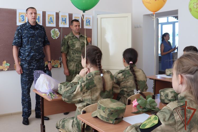 Кадетский класс Росгвардии появился в Республике Алтай 
