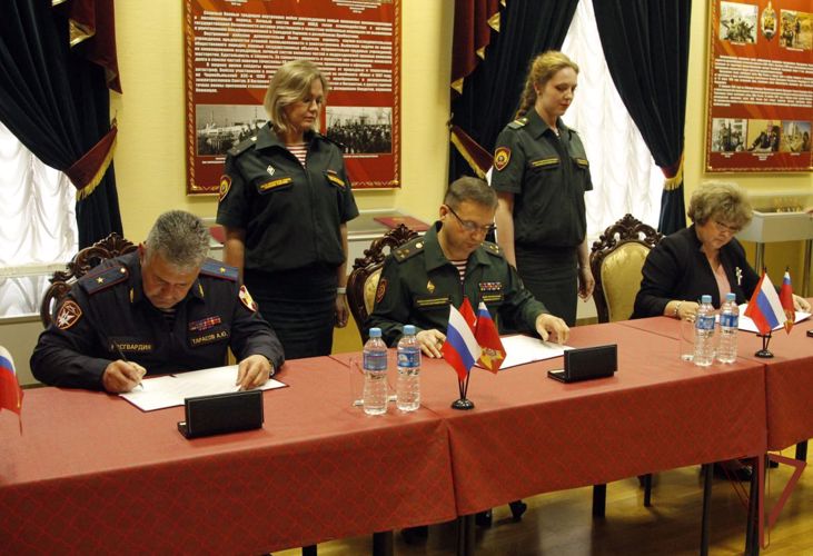 Два новых кадетских класса Росгвардии приступили к обучению в школах Санкт-Петербурга