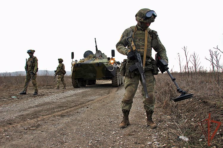 В ОГВ(с) поздравили саперов Росгвардии с завершением служебной командировки 