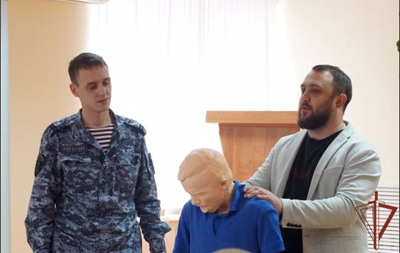 Росгвардейцы прошли обучение в Центре медицины катастроф в Воронеже