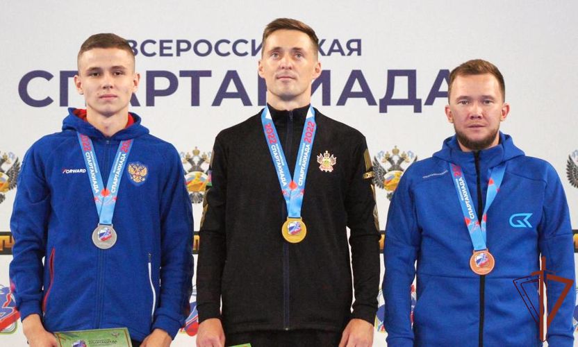 Три «золота» Всероссийской спартакиады по летним видам спорта завоевали офицеры Росгвардии