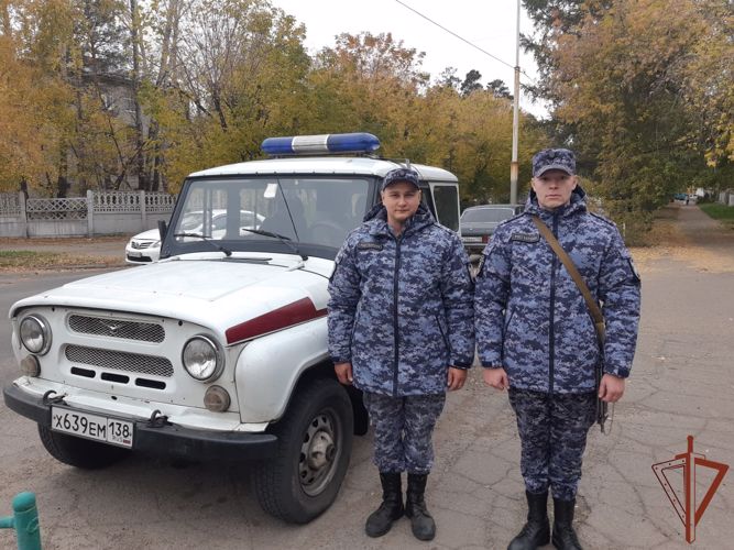 Росгвардейцы спасли жизнь пожилой жительнице Иркутской области
