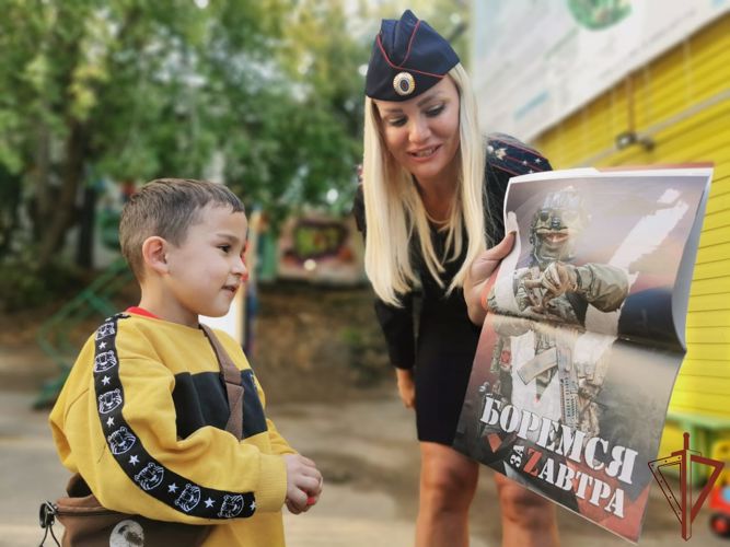 Росгвардейцы в Иркутске поддержали ведомственную акцию «Добрые дела с Росгвардией»