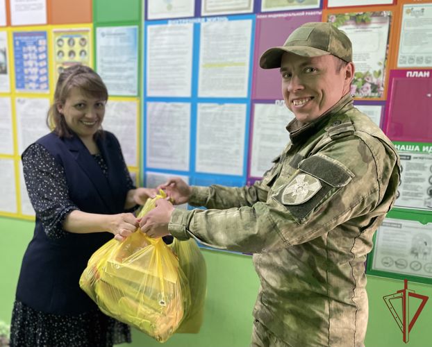Росгвардейцы в Иркутске поддержали ведомственную акцию «Добрые дела с Росгвардией»