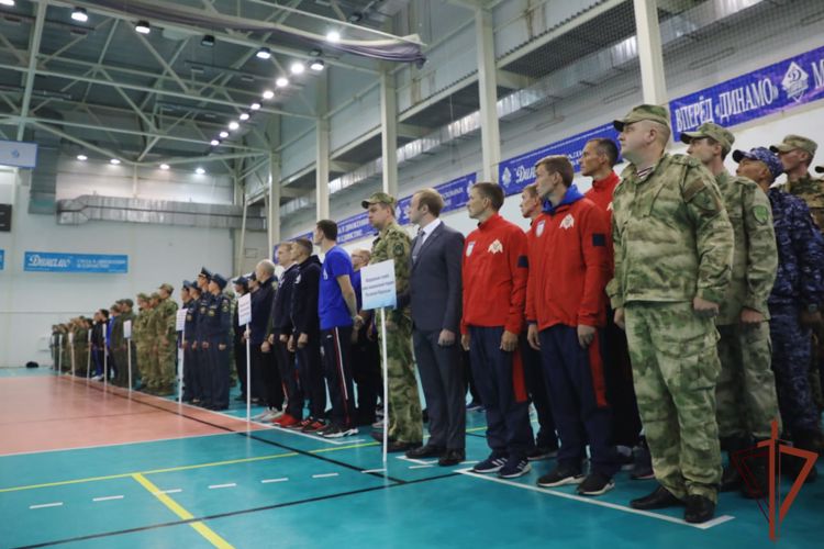 Сборная команда Росгвардии участвует в соревнованиях по служебно-прикладным видам спорта