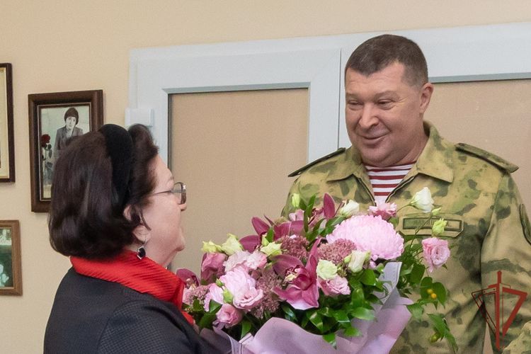 Росгвардия поздравила с Днем рождения Героя России генерал-полковника Анатолия Александровича Романова