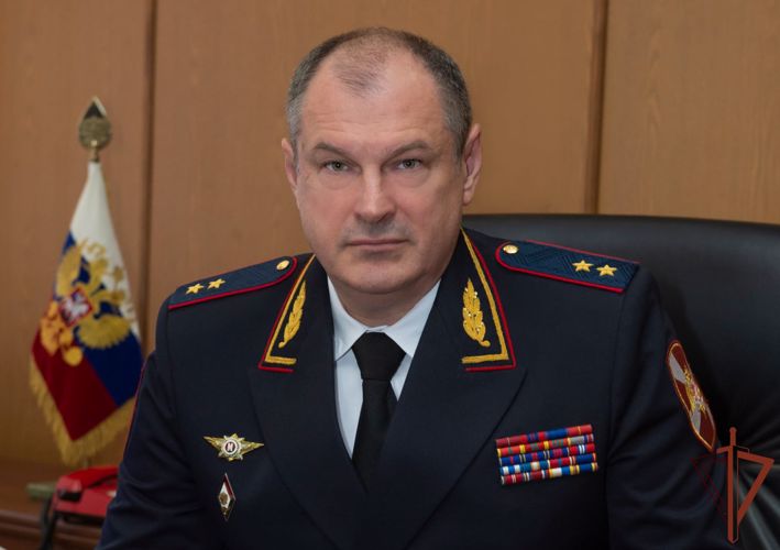 Начальник столичного главка Росгвардии поздравил личный состав с 6-летием территориального органа