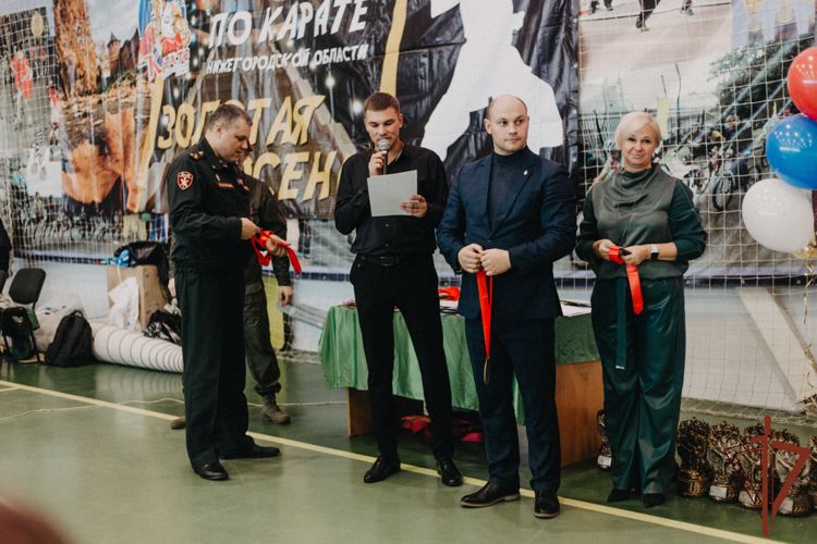 В Нижнем Новгороде офицер Росгвардии стал почетным гостем на турнире, посвященном героям специальной военной операции