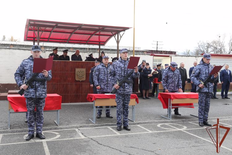 В Северо-Кавказском округе Росгвардии прошли мероприятия, посвященные Дню образования вневедомственной охраны