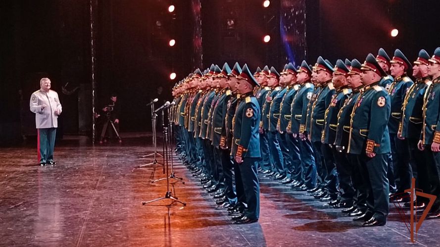 Академический ансамбль Росгвардии поздравил с профессиональным праздником работников сельского хозяйства 