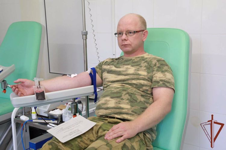 В Мордовии сотрудники Росгвардии приняли участие в донорской акции