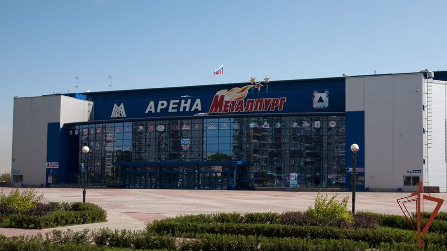 Росгвардия обеспечила правопорядок матча КХЛ на Южном Урале