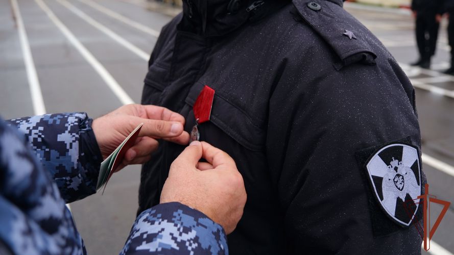 Офицерам спецподразделения Росгвардии вручили государственные награды в Тамбове