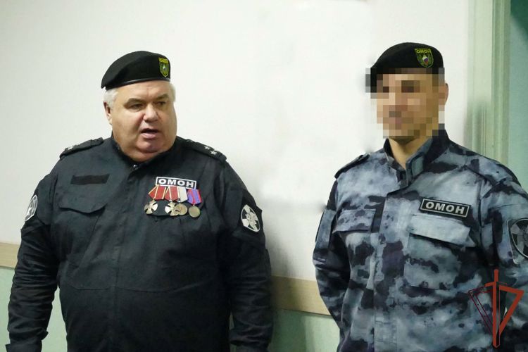 Кемеровский ОМОН отмечает 30 лет 
