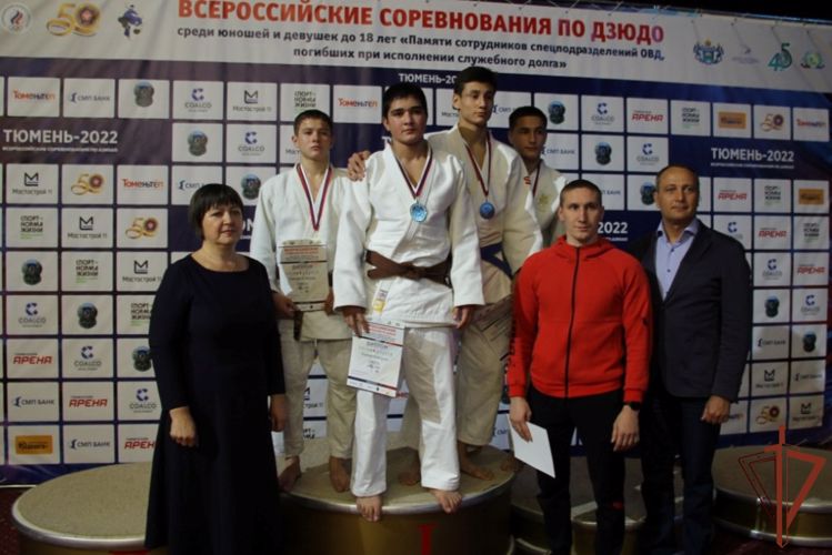 В Тюмени состоялся всероссийский турнир по дзюдо, посвящённый памяти сотрудников Росгвардии