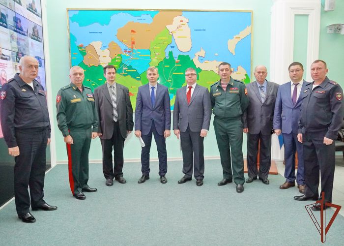 В Санкт-Петербурге состоялось заседание военного совета Северо-Западного округа Росгвардии