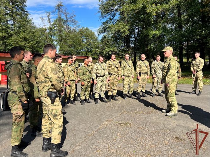 Учебно-методические сборы с молодыми офицерами Росгвардии прошли в Северной Осетии