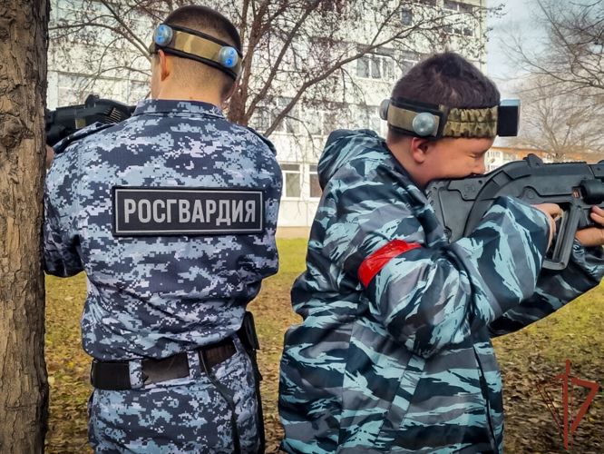 В Сибири с участием Росгвардии прошли мероприятия военно-патриотической направленности для молодежи 