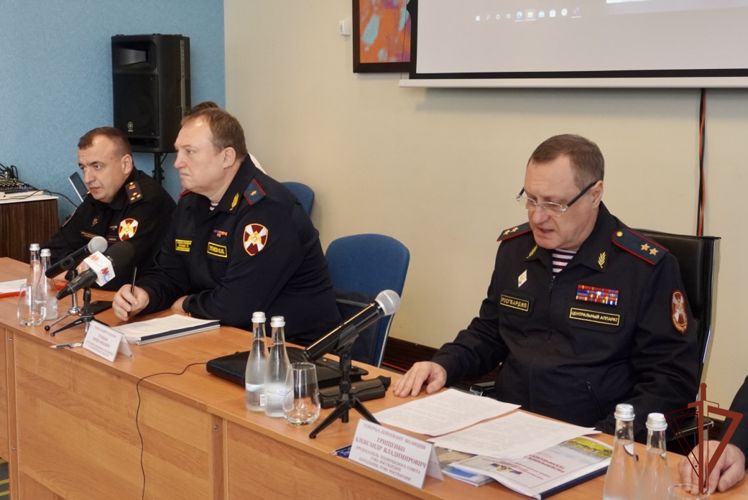 Расширенное заседание технического совета Главного управления вневедомственной охраны Росгвардии проходит в Волгограде