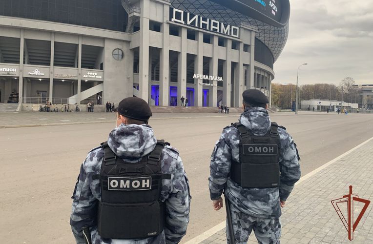 Росгвардия обеспечила правопорядок матчей Кубка России по футболу в Москве