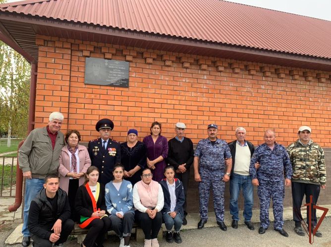 Росгвардейцы навестили родителей погибшего сослуживца в Кабардино-Балкарии