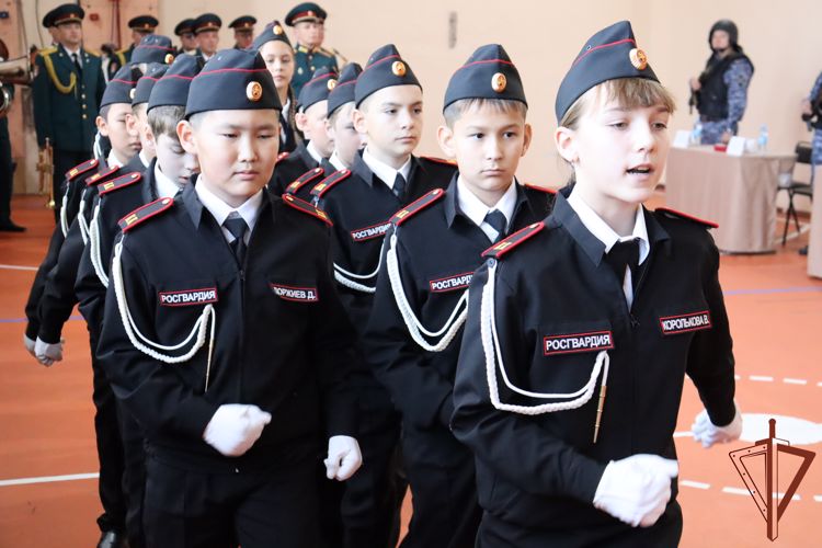   Новый кадетский класс Росгвардии открыт в Хабаровском крае (видео)